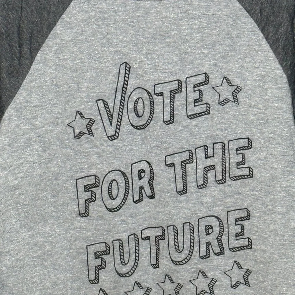 Cat & Jack - Boys 3/4 Vote For The Future Shirt - Size XS 4/5 - Picture 2 of 4